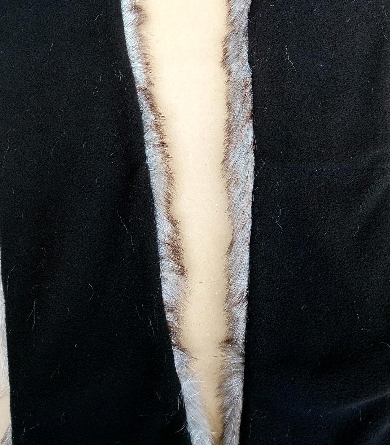 Animal Hat Faux Fur Hood Scarf Full Pockets Ear Flat Cap Hoodie